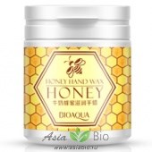 ( 2751 )  Маска-пленка для рук парафиновая с медом и молоком " Honey Hand Wax Mask BioAqua " -  омоложение,лифтинг