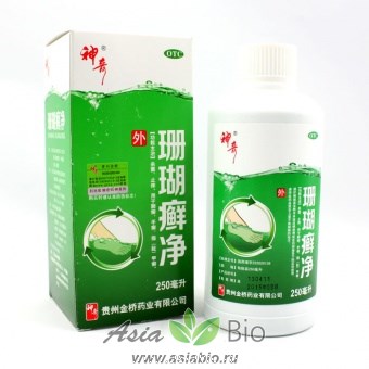 Жидкость для ног "Шаньху Сюяаньцзин" (Shanhu Xuanjing)  - противогрибковое средство