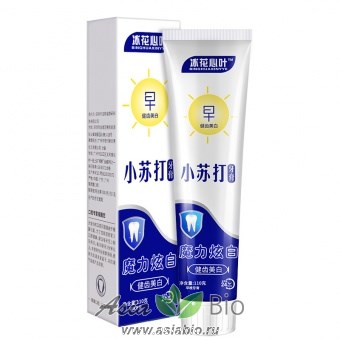 ( 1298 ) Зубная паста дневная " Binghuaxinye Magic Whitening Toothpaste " - отбеливающая