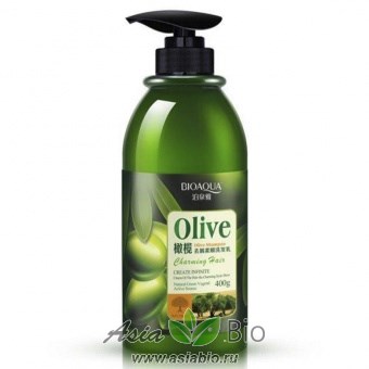 ( 0023) Шампунь для волос с оливковым маслом с дозатором